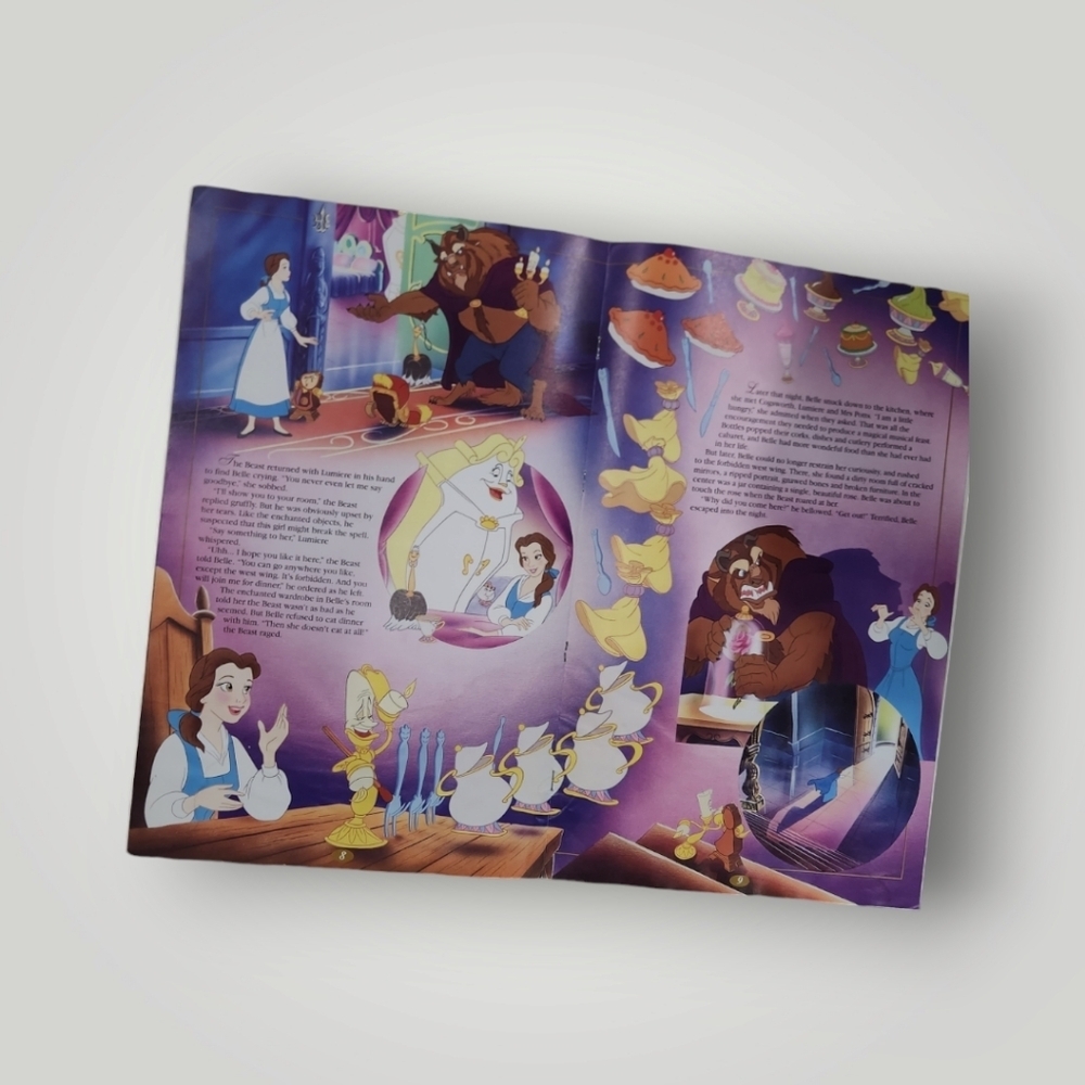 Vintage The Walt Disney Treasure Chest Book Collection Set of 8 Large Ov… - Picture 6 of 16